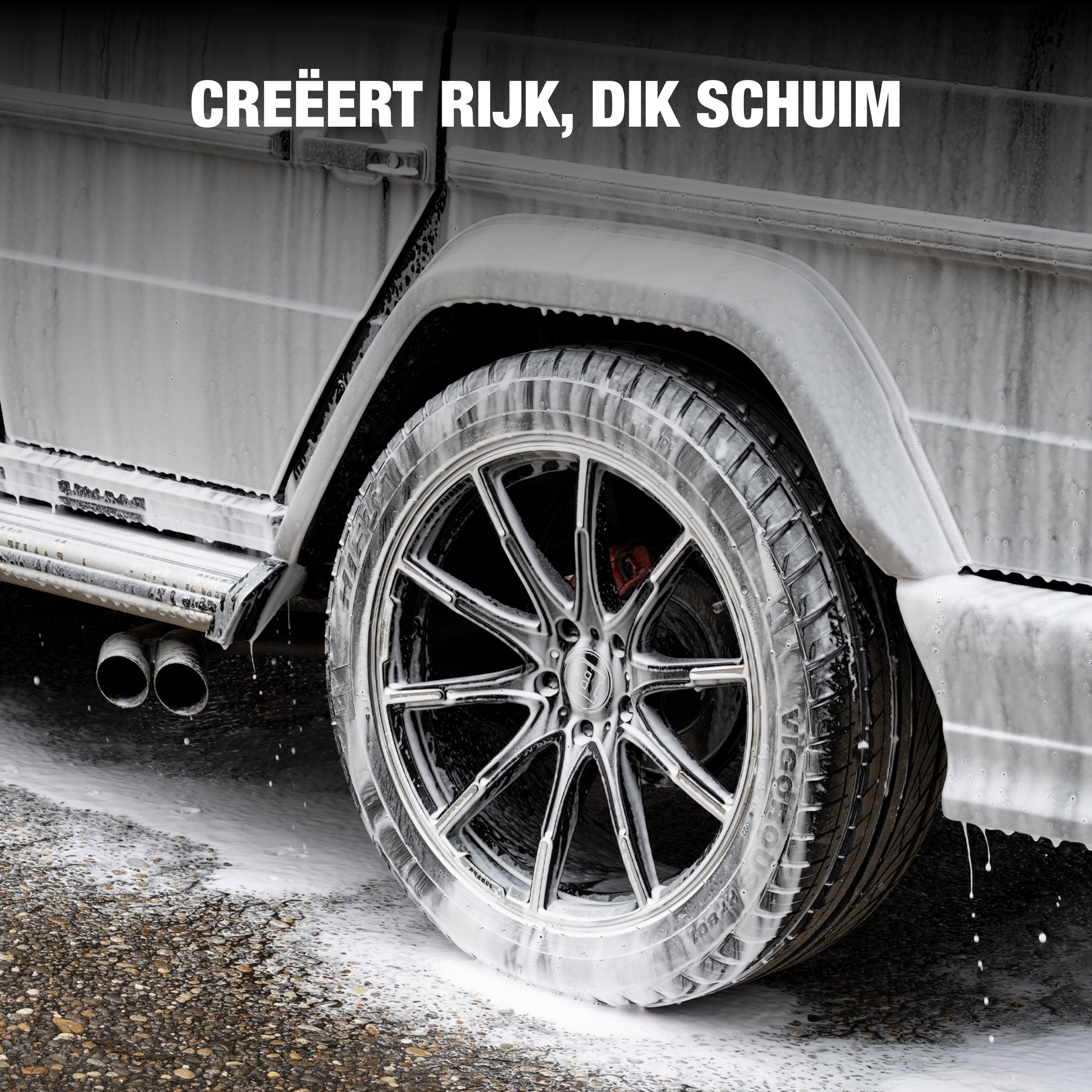 Foam Cannon Pro - zijaanzicht detail