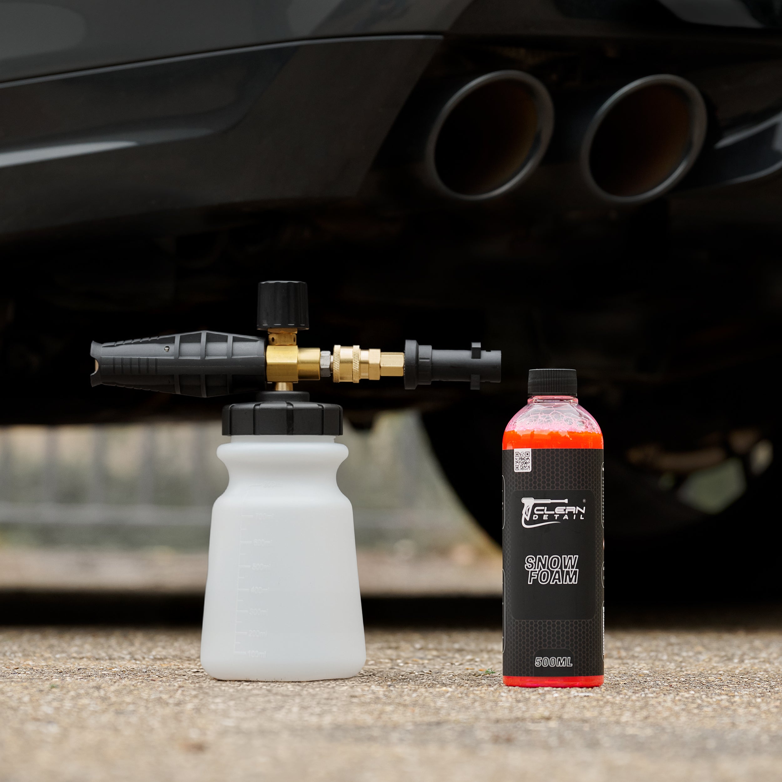 Foam Cannon Pro - applicatie detail