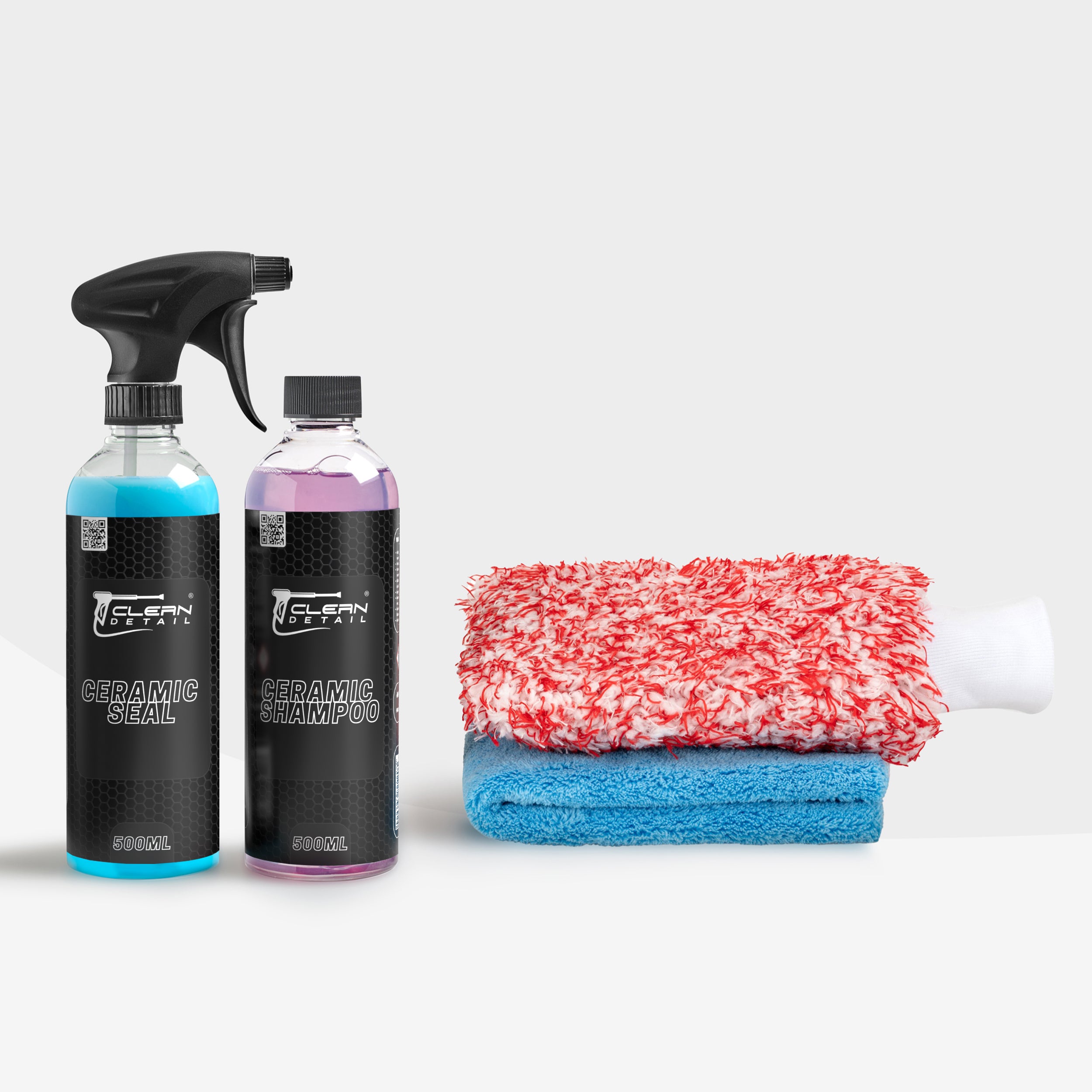 Glanzende Auto met Wash & Seal Pakket