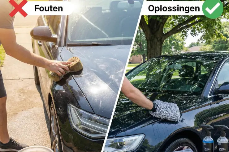 5 Fouten Bij Auto Wassen Die Je Lak Beschadigen [+ Oplossingen]